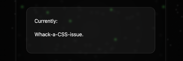 Currently widget screenshot 3